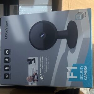 Black Security Camera